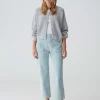 OPUS Cropped Wide Jeans Mokoti Work Blau Online Bestellen^Damen Hosen | Jeans
