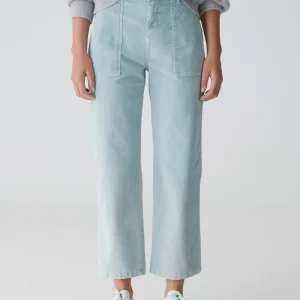 OPUS Cropped Wide Jeans Mokoti Work Blau Online Bestellen^Damen Hosen | Jeans