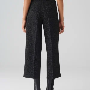 OPUS Culotte Misha Festive Schwarz Online Bestellen^Damen Hosen