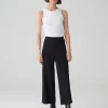 OPUS Culotte Misha Satin Schwarz Online Bestellen^Damen Hosen