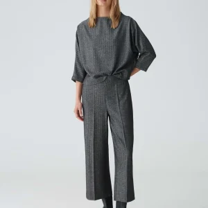 OPUS Culotte Misha Tradition Schwarz Online Bestellen^Damen Hosen