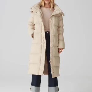 OPUS Daunenmantel Halline Beige Online Bestellen^Damen Jacken / Mäntel