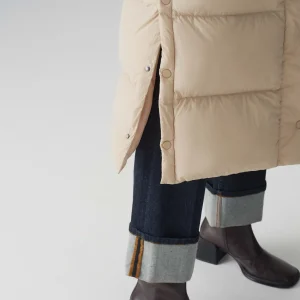 OPUS Daunenmantel Halline Beige Online Bestellen^Damen Jacken / Mäntel
