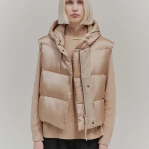 OPUS Daunenweste Vausti Beige Online Bestellen^Damen Jacken / Mäntel | Blazer / Westen