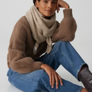 OPUS Dreieckstuch Amadsi Scarf Beige Online Bestellen^Damen Accessoires