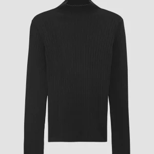 OPUS Feinstrickpullover Tippi Soft Schwarz Online Bestellen^Damen Strick