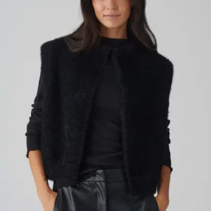OPUS Fellweste Desto Schwarz Online Bestellen^Damen Blazer / Westen