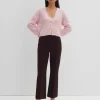 OPUS Flared Pants Curinna Detail Rot Online Bestellen^Damen Hosen