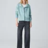 OPUS Grobstrickjacke Dazzi Blau Online Bestellen^Damen Strick