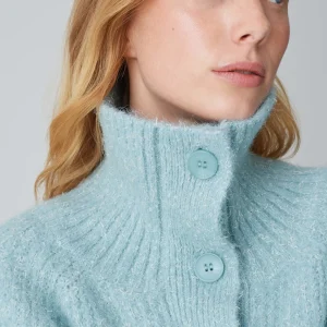 OPUS Grobstrickjacke Dazzi Blau Online Bestellen^Damen Strick