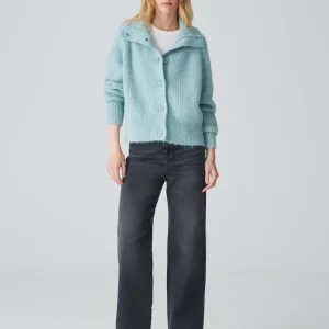OPUS Grobstrickjacke Dazzi Blau Online Bestellen^Damen Strick
