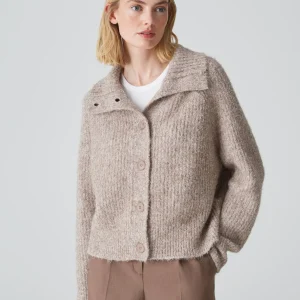 OPUS Grobstrickjacke Dazzi Braun Online Bestellen^Damen Strick
