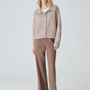 OPUS Grobstrickjacke Dazzi Braun Online Bestellen^Damen Strick