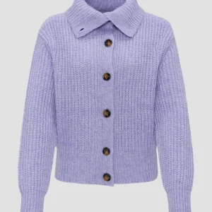 OPUS Grobstrickjacke Dokuli Lila Online Bestellen^Damen Strick