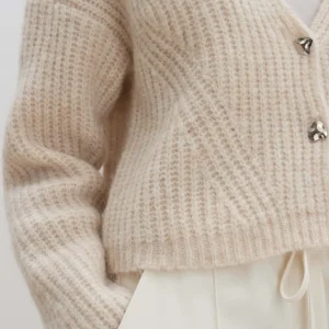 OPUS Grobstrickjacke Triya Beige Online Bestellen^Damen Strick