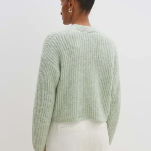 OPUS Grobstrickjacke Triya Grün Online Bestellen^Damen Strick