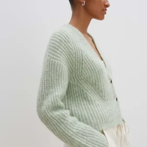 OPUS Grobstrickjacke Triya Grün Online Bestellen^Damen Strick