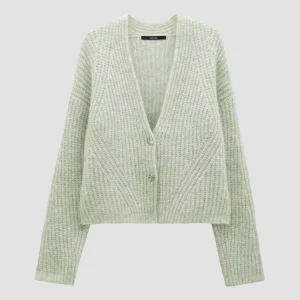 OPUS Grobstrickjacke Triya Grün Online Bestellen^Damen Strick