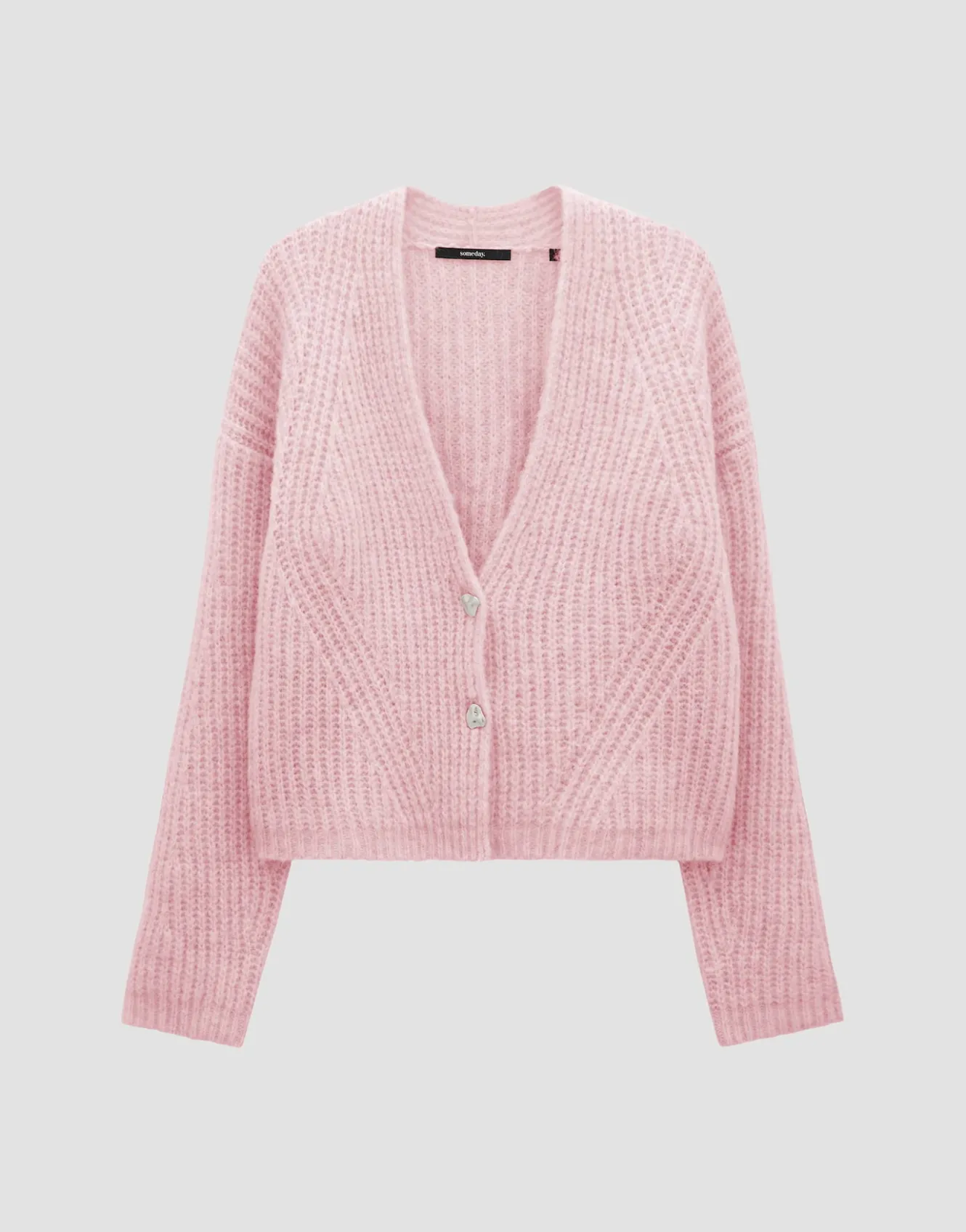 grobstrickjacke_triya_ros_online_bestellen_5.webp OPUS Grobstrickjacke Triya Rosé Online Bestellen^Damen Strick