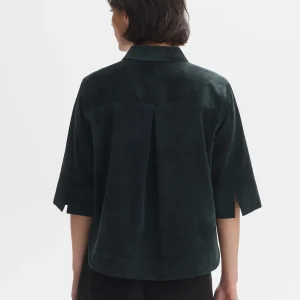 OPUS Hemdbluse Failisa Grün Online Bestellen^Damen Blusen