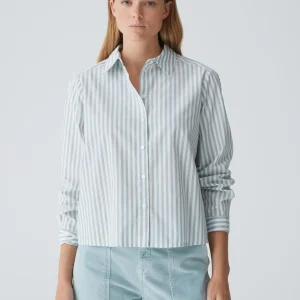 OPUS Hemdbluse Febula Blau Online Bestellen^Damen Blusen