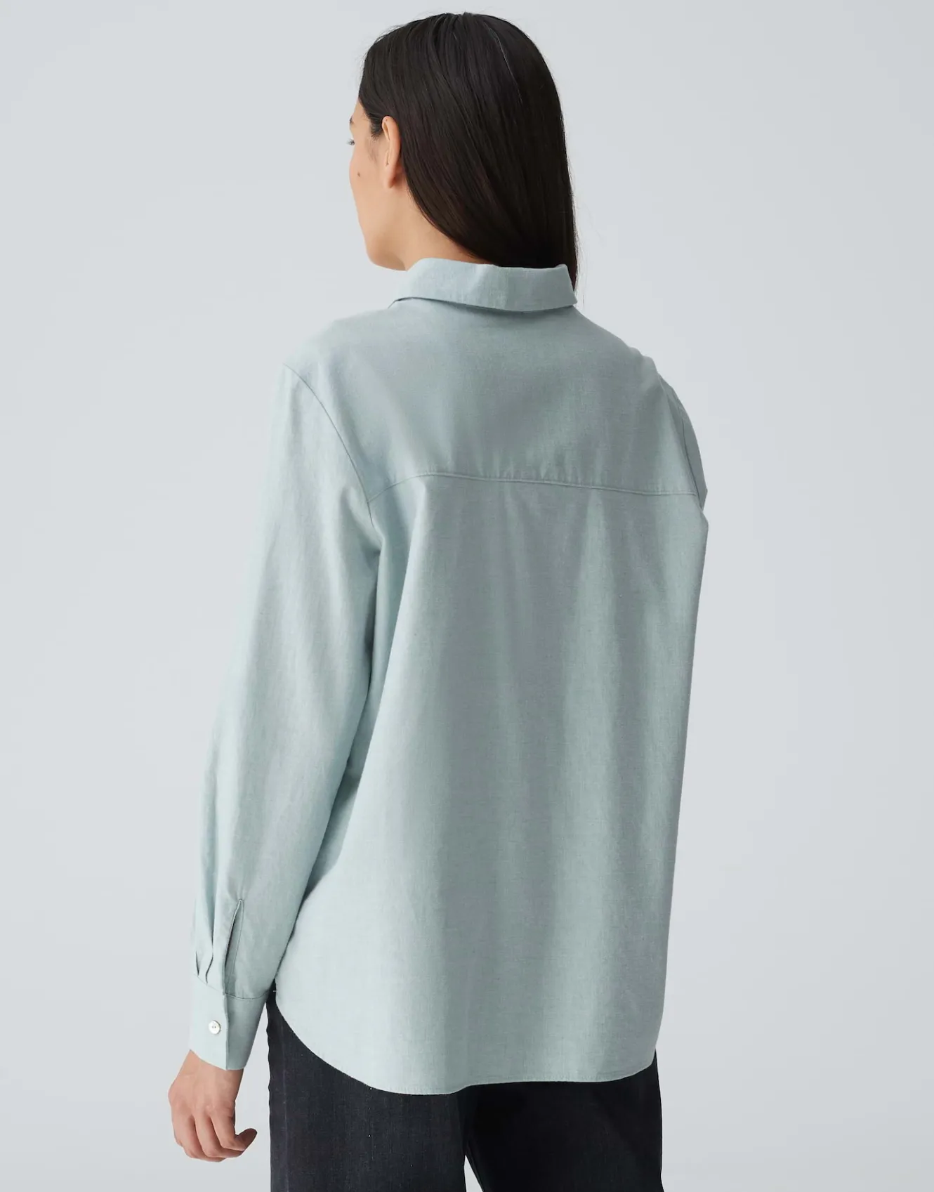 hemdbluse_flanella_blau_online_bestellen_2.webp OPUS Hemdbluse Flanella Blau Online Bestellen^Damen Blusen