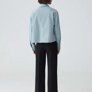 OPUS Hemdbluse Froni Blau Online Bestellen^Damen Blusen