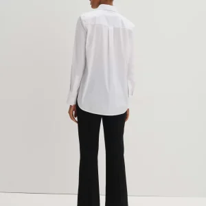 OPUS Hemdbluse Znowi Detail Weiß Online Bestellen^Damen Blusen