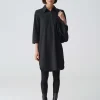 OPUS Hemdblusenkleid Wenso Schwarz Online Bestellen^Damen Kleider