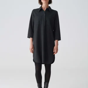 OPUS Hemdblusenkleid Wenso Schwarz Online Bestellen^Damen Kleider