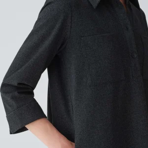 OPUS Hemdblusenkleid Wenso Schwarz Online Bestellen^Damen Kleider