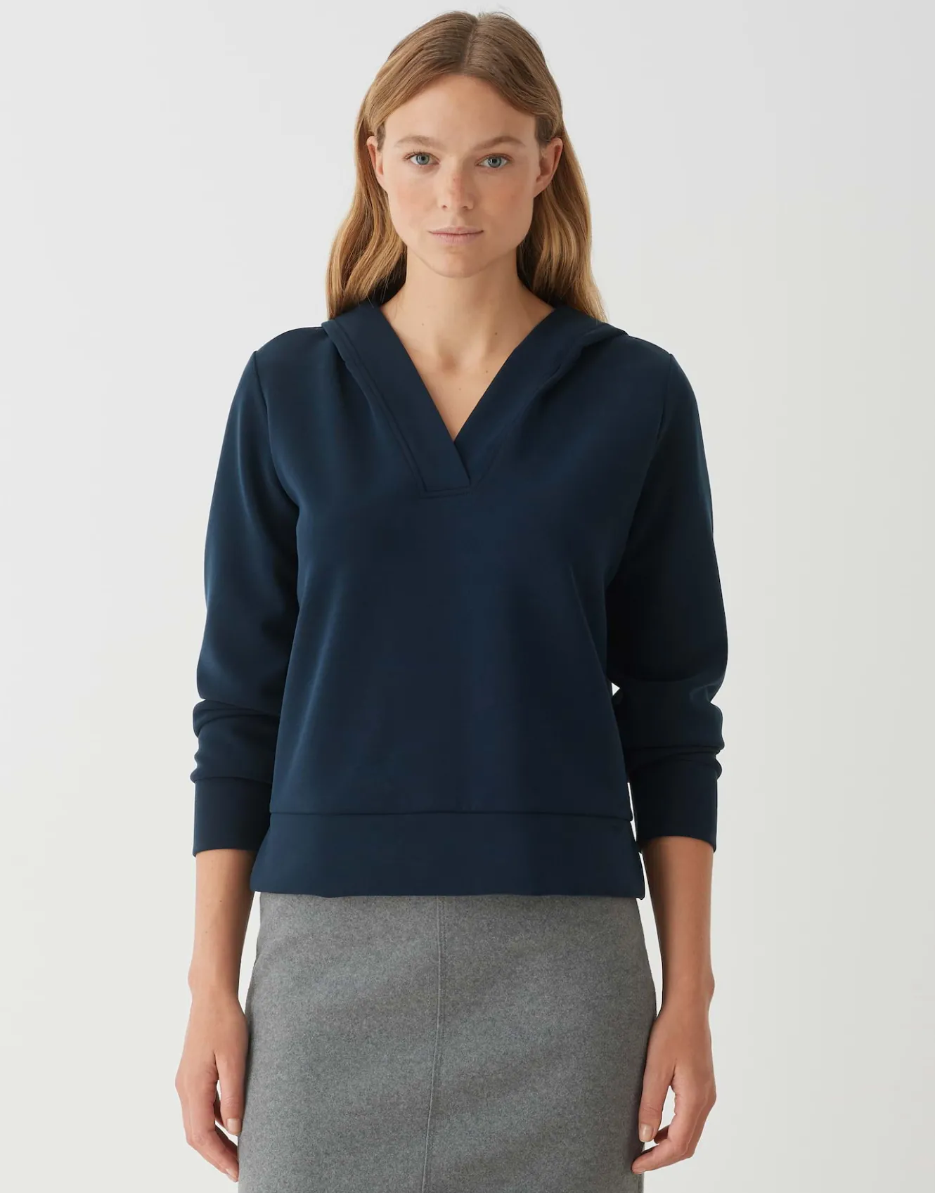 hoodie_gerwa_blau_online_bestellen_1.webp OPUS Hoodie Gerwa Blau Online Bestellen^Damen Sweat