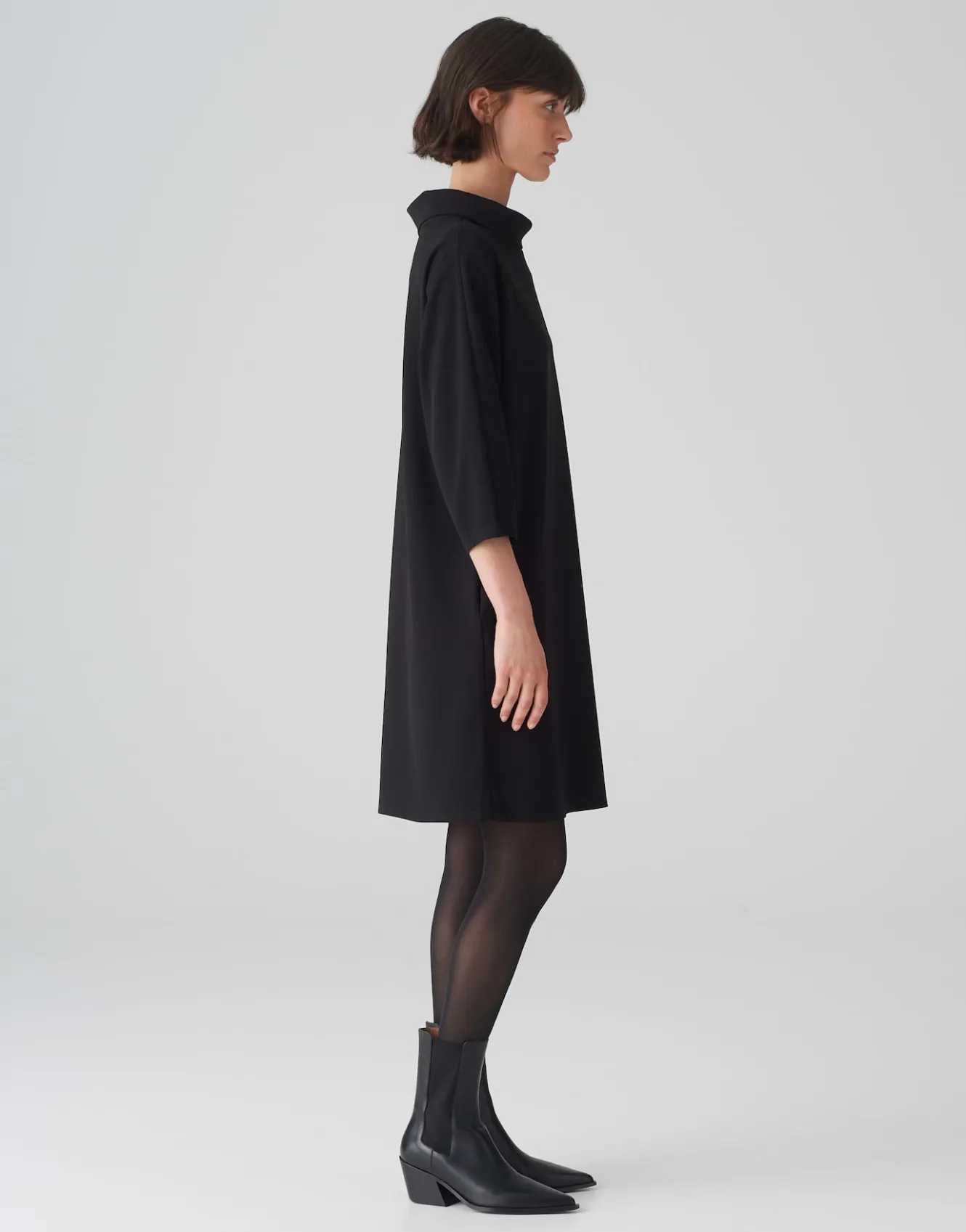 jerseykleid_wabyna_schwarz_online_bestellen_3.webp OPUS Jerseykleid Wabyna Schwarz Online Bestellen^Damen Kleider