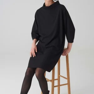 OPUS Jerseykleid Wabyna Schwarz Online Bestellen^Damen Kleider