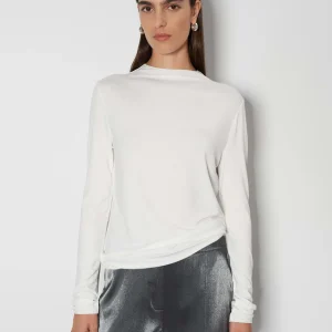 OPUS Jerseyshirt Karinn Weiß Online Bestellen^Damen Basics | Shirts
