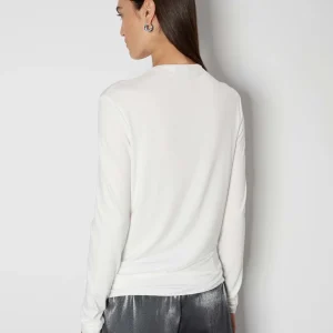 OPUS Jerseyshirt Karinn Weiß Online Bestellen^Damen Basics | Shirts
