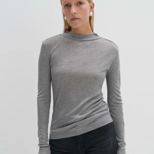 OPUS Jerseyshirt Kejandra Grau Online Bestellen^Damen Basics | Shirts