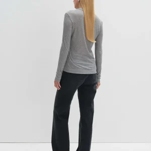 OPUS Jerseyshirt Kejandra Grau Online Bestellen^Damen Basics | Shirts