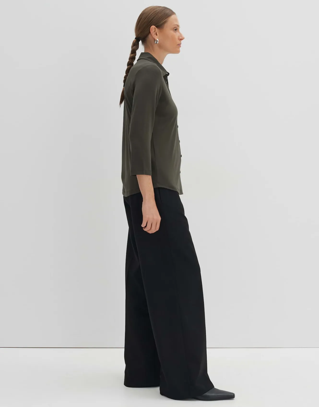jerseyshirt_kelly_solid_grn_online_bestellen_3.webp OPUS Jerseyshirt Kelly Solid Grün Online Bestellen^Damen Shirts | Blusen