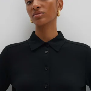 OPUS Jerseyshirt Kelly Solid Schwarz Online Bestellen^Damen Shirts | Blusen