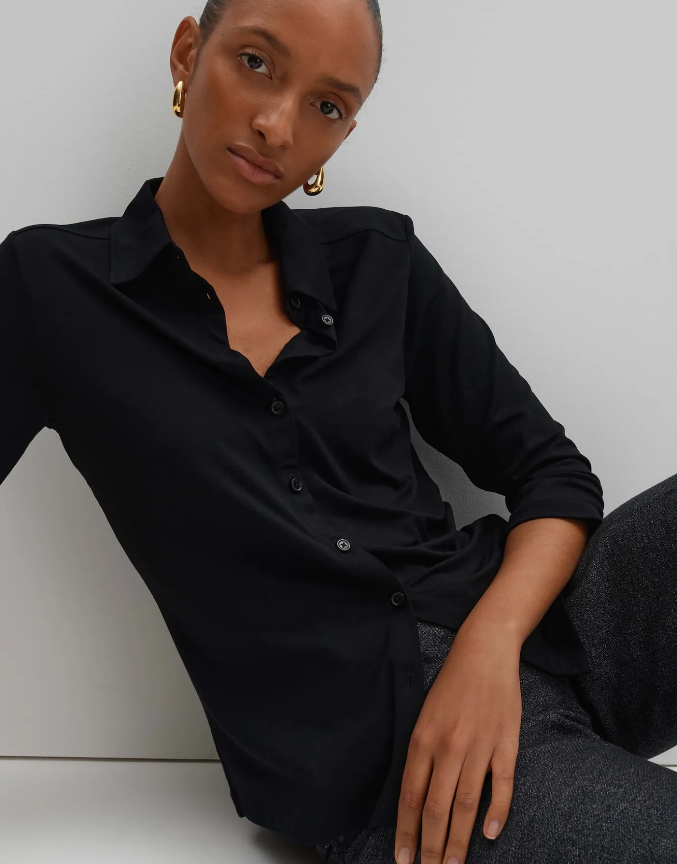 jerseyshirt_kelly_solid_schwarz_online_bestellen_6.webp OPUS Jerseyshirt Kelly Solid Schwarz Online Bestellen^Damen Shirts | Blusen