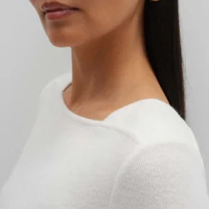 OPUS Jerseyshirt Kosie Weiß Online Bestellen^Damen Shirts