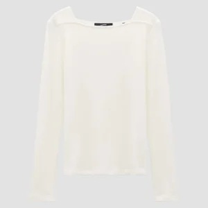 OPUS Jerseyshirt Kosie Weiß Online Bestellen^Damen Shirts