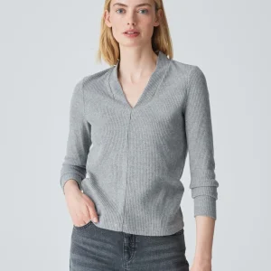 OPUS Jerseyshirt Somoko Grau Online Bestellen^Damen Shirts