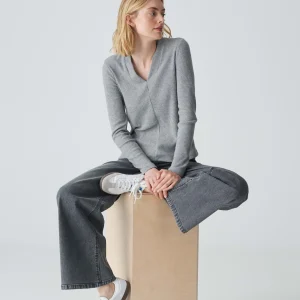 OPUS Jerseyshirt Somoko Grau Online Bestellen^Damen Shirts