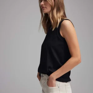 OPUS Jerseytop Ilayda Schwarz Online Bestellen^Damen Basics | Shirts