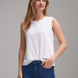 OPUS Jerseytop Ilayda Weiß Online Bestellen^Damen Basics | Shirts