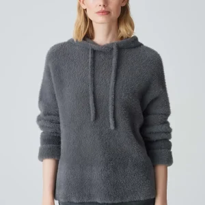OPUS Kapuzenpullover Pidlona Grau Online Bestellen^Damen Strick