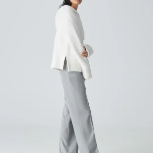 OPUS Kapuzenpullover Pidlona Weiß Online Bestellen^Damen Strick