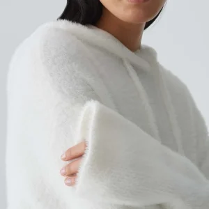 OPUS Kapuzenpullover Pidlona Weiß Online Bestellen^Damen Strick